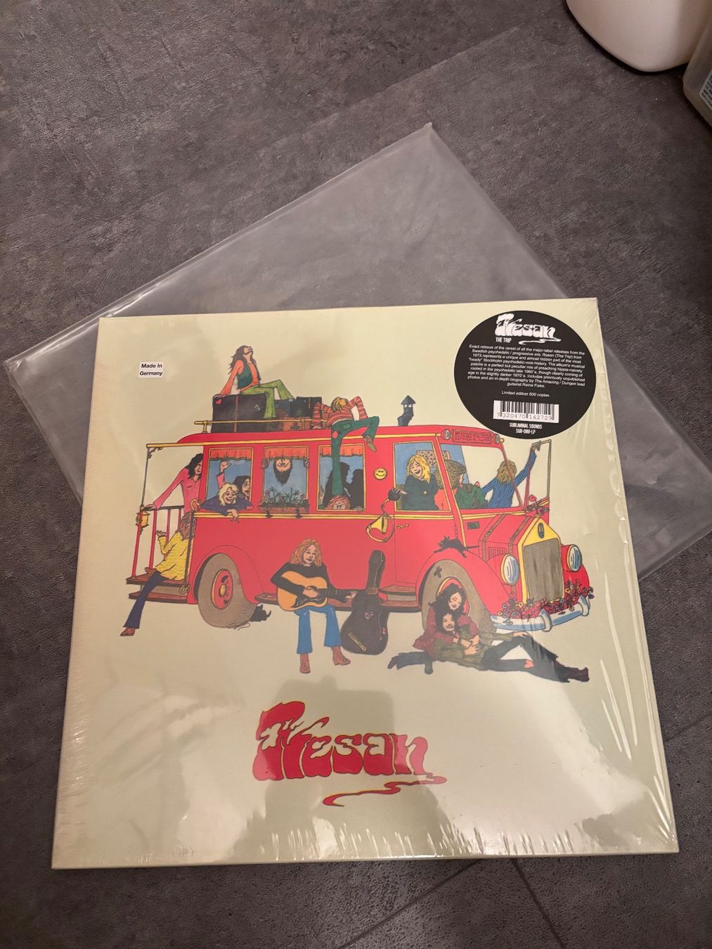 Dischi in vinile: Riesan the Trip 1970 psychedelic rock swedem – Usato da Zürich venduto da manuunited