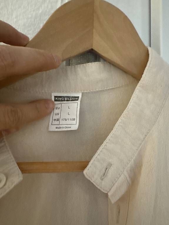 Camicie: Hemd Creme Grösse L – Usato da Meilen venduto da DavideL02 1