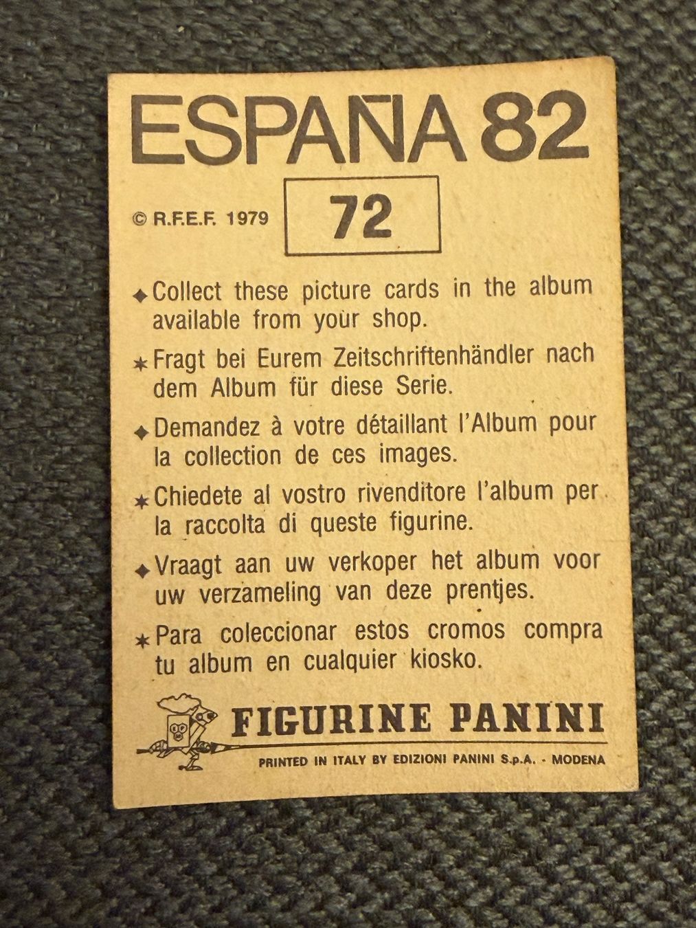 Panini Sammelbilder & Trading cards: Panini World Cup Espana 1982 - Badge Peru #72 – Gebraucht aus Nyon von Wyvern 2