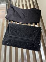 Hallhuber Clutch, Abendtäschli, Schwarz, Top Zustand!
