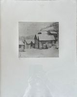 Gérard DE PALEZIEUX - Gravure sur papier