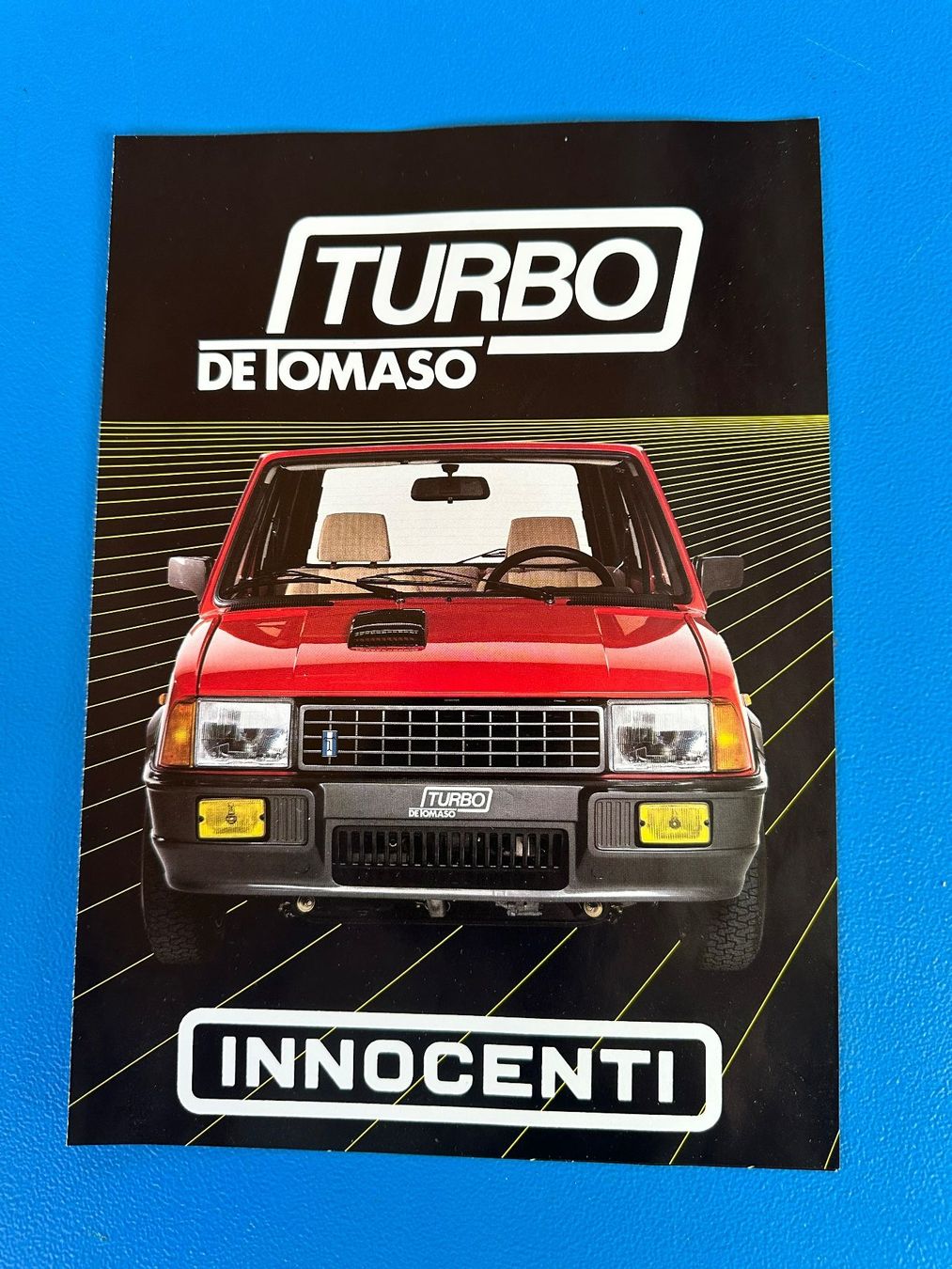 Documenti: Prospekt  Innocenti Turbo De Tomaso , mit Preisliste – Usato da Boswil venduto da pavo1