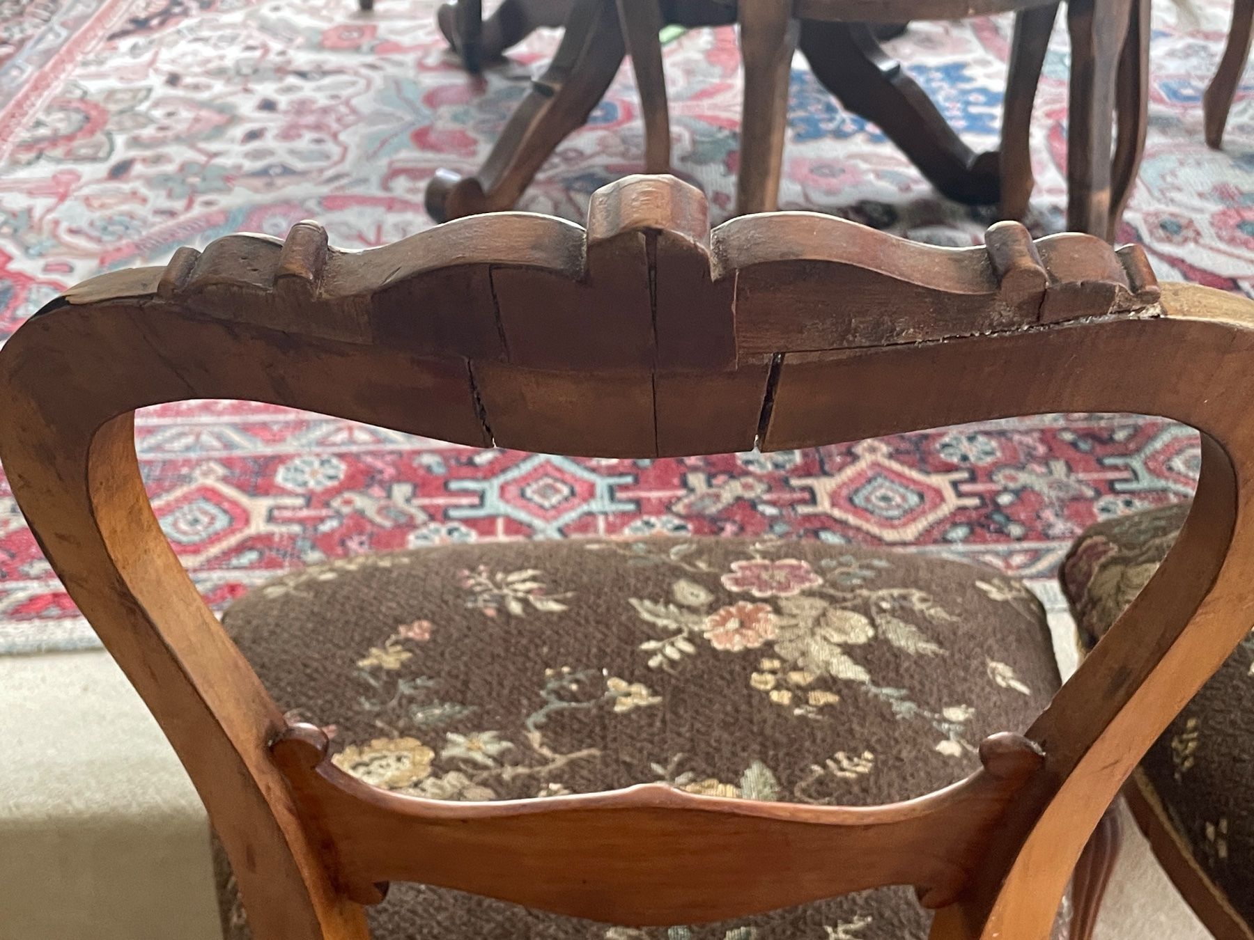 Chaises: 2 Antike Stühle Biedermeier – D'occasion à Volketswil par rubin74 5