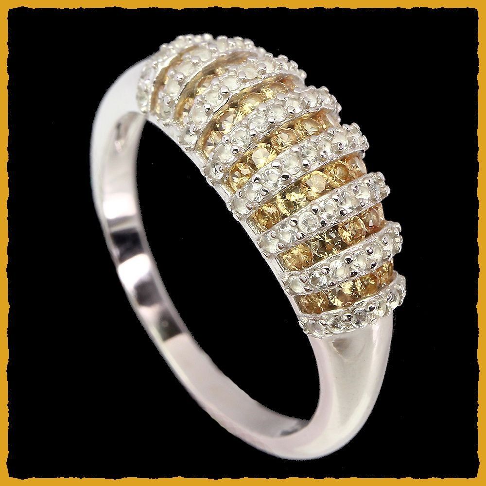 Anelli: Orange Saphir Ringe 925 Silber – Nuovo e nell'imballaggio originale da Oberglatt ZH venduto da Goldfee1 2
