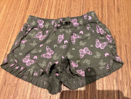 Shorts von Palomino, Gr. 98, khaki mit Schmetterlingen 🛍️