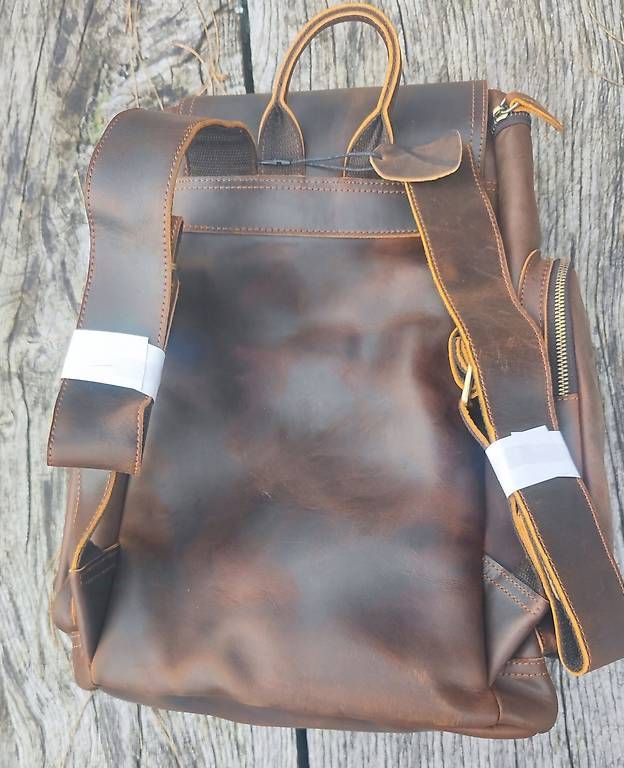 Zaini: Echt Leder Rucksack – Usato da Schwarzenbach LU venduto da eminens 1