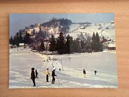 Alte Ansichtskarte Hotel Fronalp Morschach, Vintage!