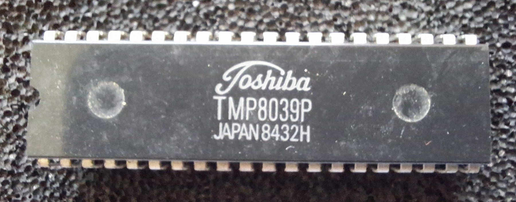 Componenti elettronici: TOSHIBA TMP8039P 8-Bit-Mikrocontroller – Usato da Sevelen venduto da rwi_k7mr
