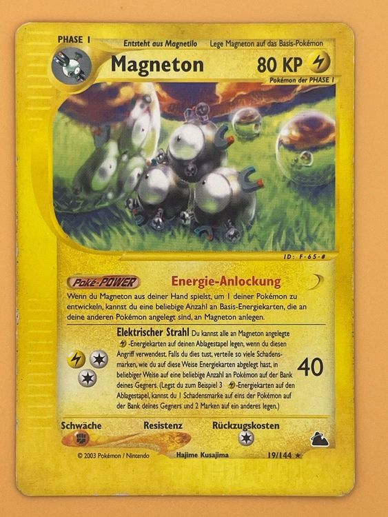 Magneton 19/144 Rare Pokémon Skyridge ab 1.- (Neu (gemäss Beschreibung ...