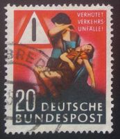 Deutsche Bundespost 1953 Briefmarke gestempelt