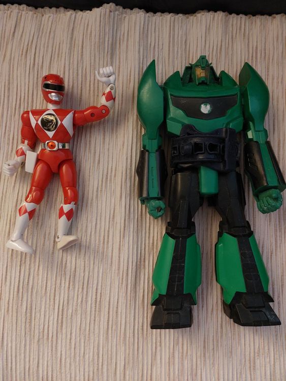 Power ranger robot vintage , jouets figurines petit et grand (D ...