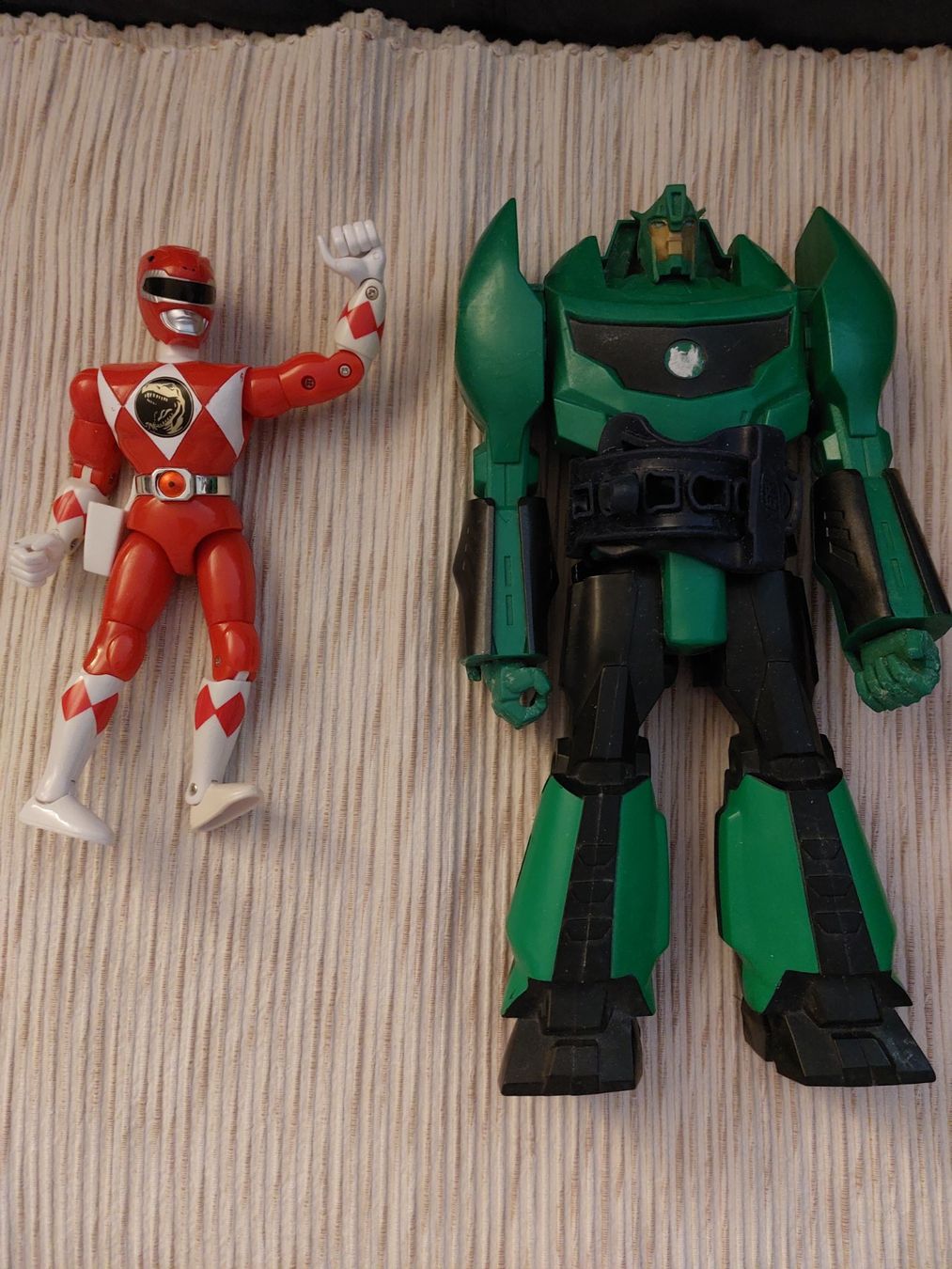 Power ranger robot vintage , jouets figurines petit et grand (Gebraucht ...