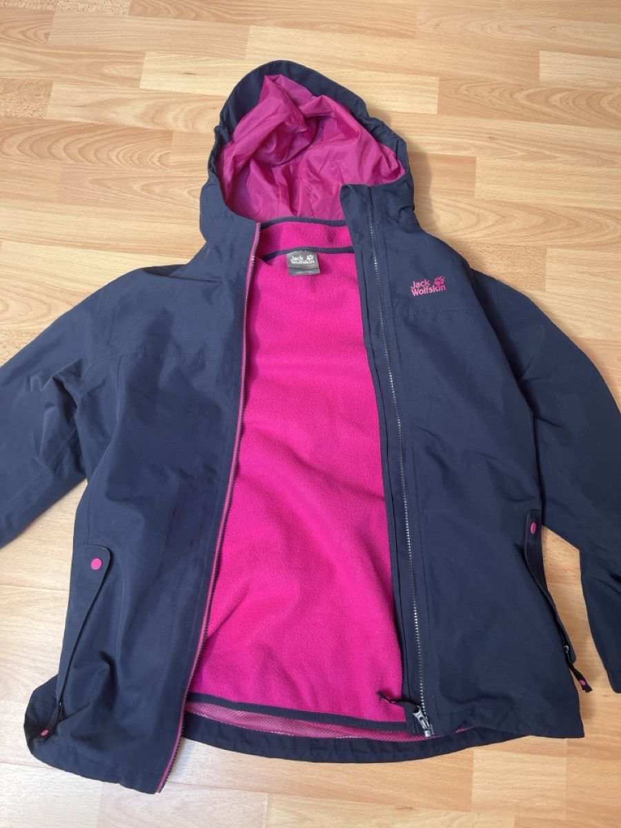 Jack Wolfskin Giacche & Cappotti: Jack Wolfskin 3in1 System Kinderjacke – Usato da Müntschemier venduto da leonie.3232 5