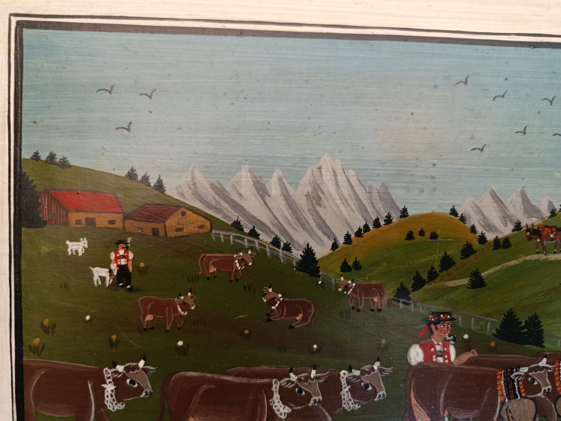 Dipinti: Ruth Tanner Appenzell Gemälde – Usato da Riehen venduto da twentymodern 5
