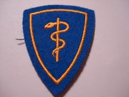 Spezialistenabzeichen Äskulapstab, Stoff, Sanität