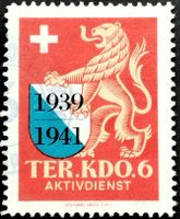 Soldatenmarke 2.WK, Territorial Komando 6, Aufdr, Wi Ter 68