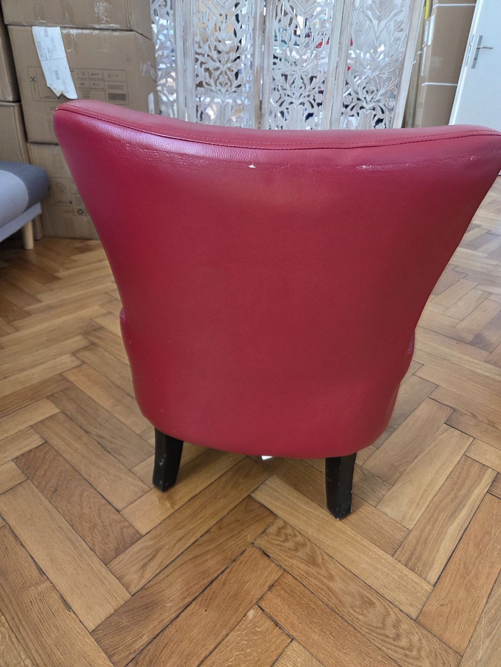 Poltrone: Sessel rot Kunstleder – Usato da Altnau venduto da Tanii1980 1