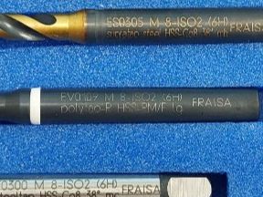 Trapani: Fraisa Gewindebohrer-Set (5 Stück) M8 Incool – Nuovo e nell'imballaggio originale da Thalheim AG venduto da Wernli5112 2