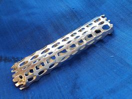 Vintage futuristische Silber 800 Brosche