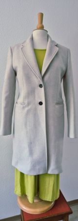 MANTEL JACKE BEIGE S 36 MANTECO ZALANDO ITALY TRENCHCOAT TOP