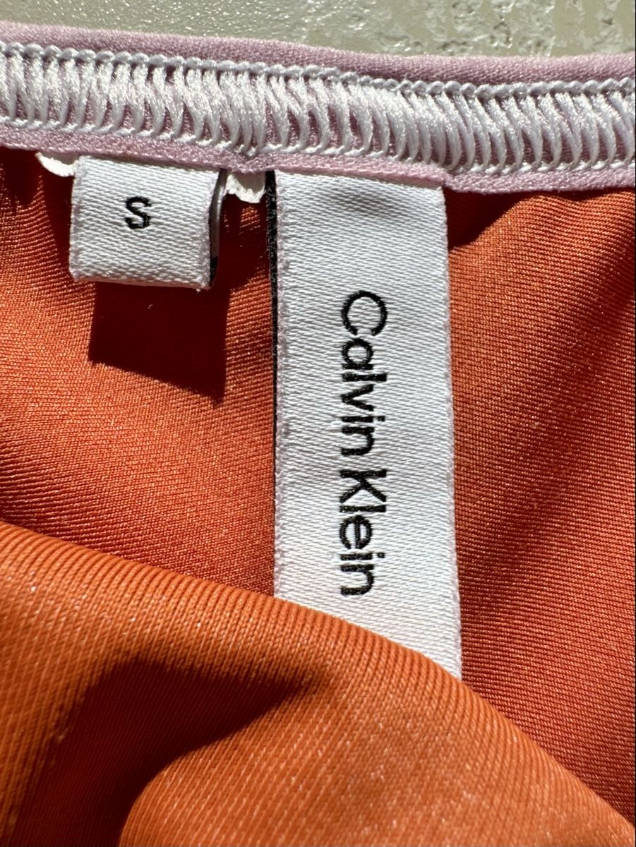 Calvin Klein Badekleider & Bikinis: Bikini Set Calvin Klein orange Grösse S – Gebraucht aus Bülach von dan_7scp 2