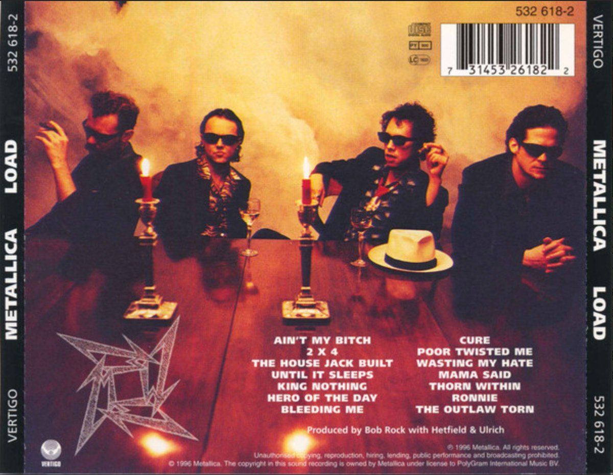 CD: Metallica – Load – Usato da Brunnen venduto da Barfly5 1