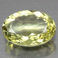 Zitronenquarz Oval 16ct Gelb Brasilien VS 20x14mm