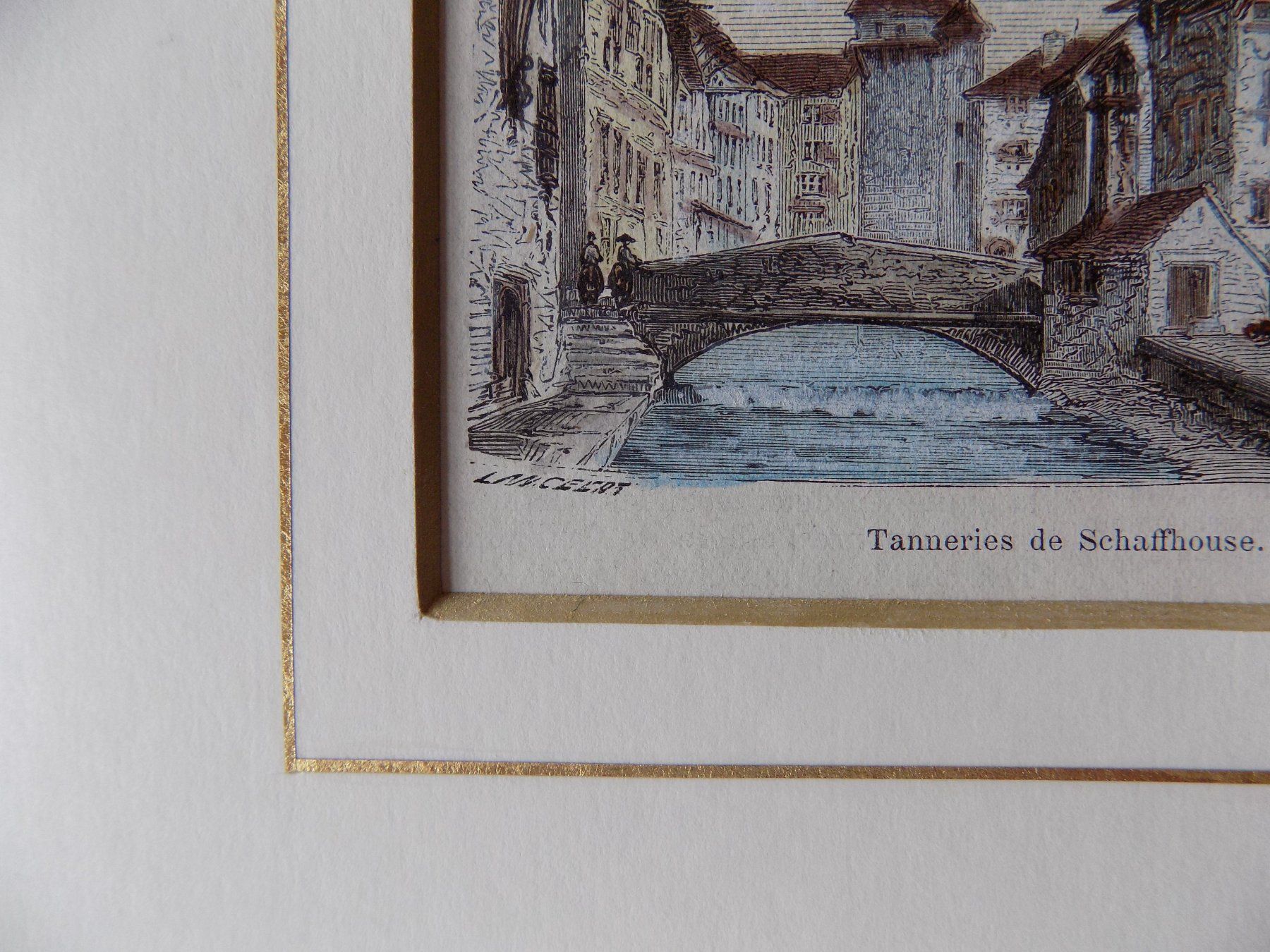 Incisioni: Schaffhausen Stadtansicht – Usato da Risch venduto da Rischli15 4