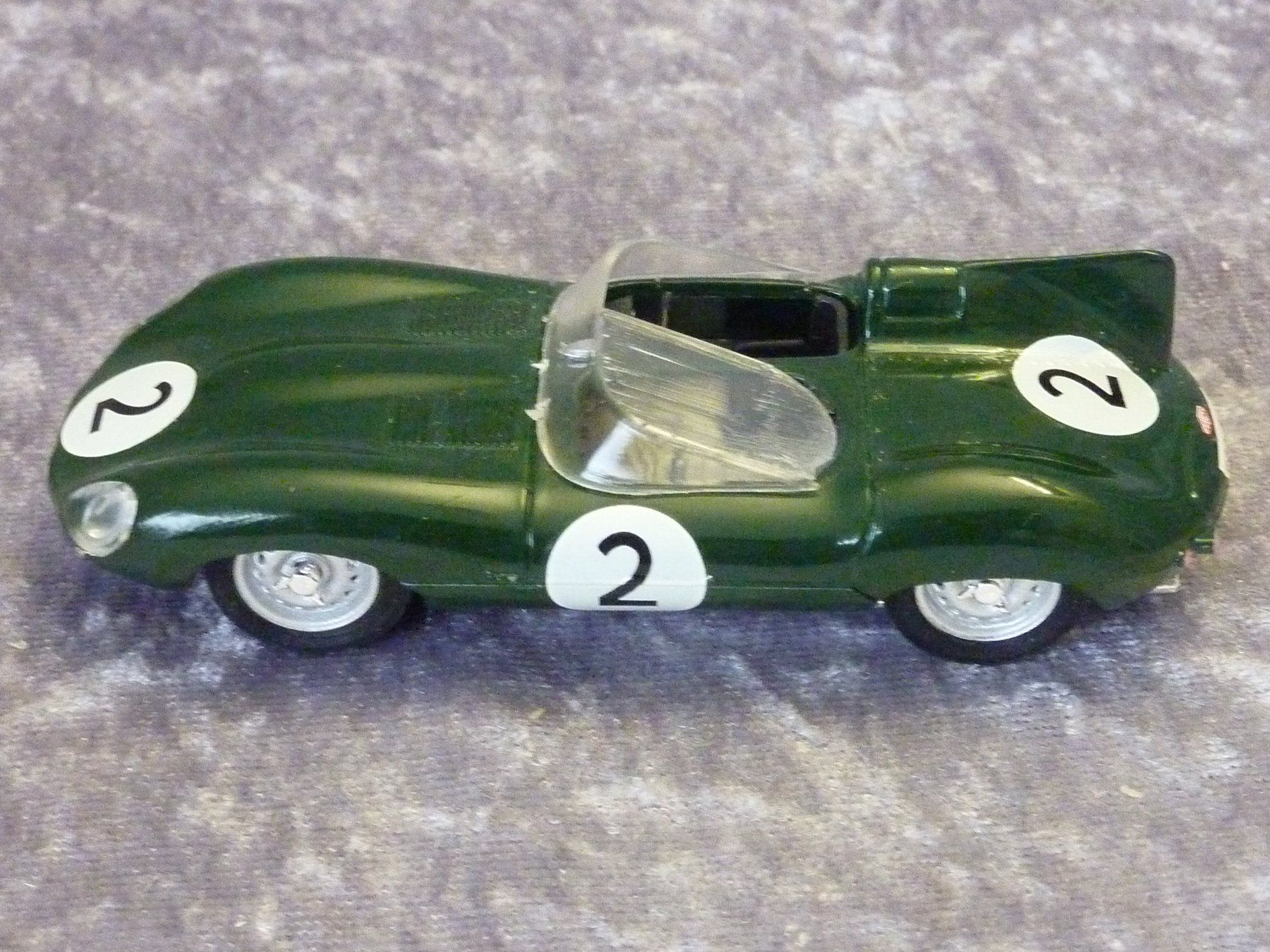 Jaguar Modellini d'auto: Jaguar D-Type #2 1:43 – Usato da Dürrenäsch venduto da modellautos4you 1