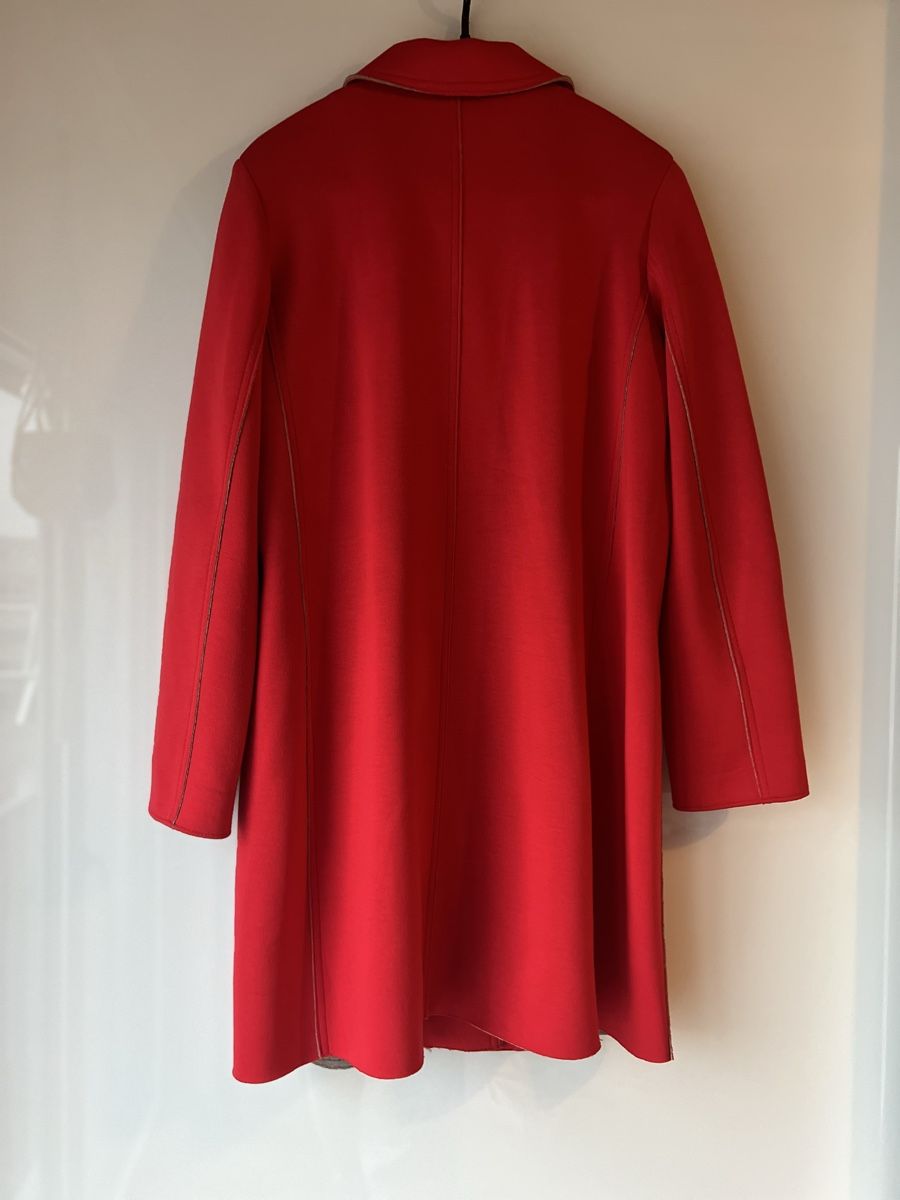 Fuchs Schmitt Cappotti: Mantel, Grösse 36, Rot, Fuchs Schmitt, Top Zustand! – Nuovo (secondo la descrizione) da Langenthal venduto da Alperose_5 6