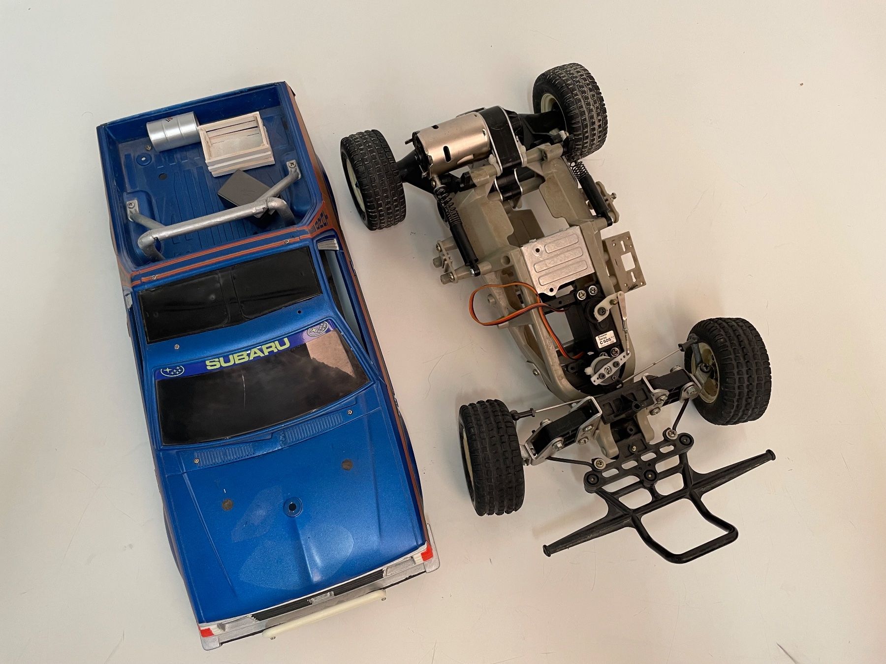 Tamiya Modellismo RC: Tamiya Subaru Brat 58038 – Difettoso da Uznach venduto da nightcrawler 7