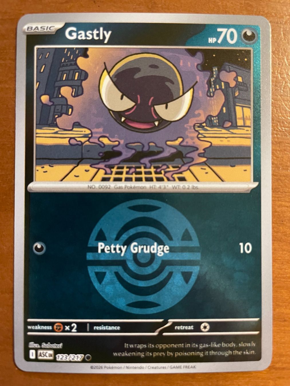 Pokémon Sammelbilder & Trading cards: Pokemon Gastly Reverse (Versand gratis) – Neu (gemäss Beschreibung) aus Chur von Angerson