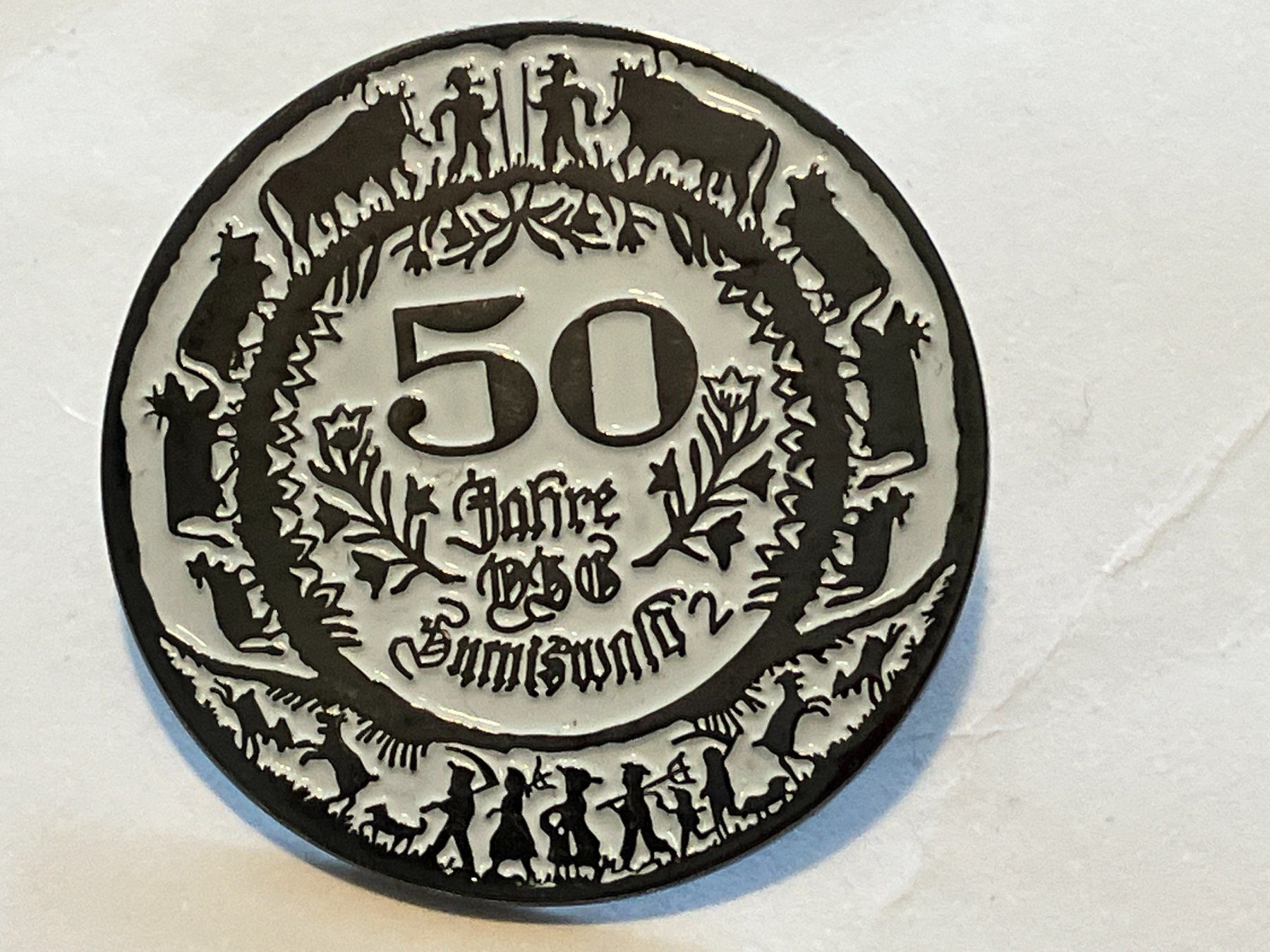 Placchette & Badge: 1 Pin Sumiswald 50 Jahre – Usato da Basel venduto da djwwpp