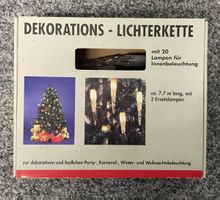 Eiszapfen Lichterkette, 20 Lampen, 7.7m, Winterdeko 🎄