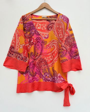 Henry Cottons Seide Bluse Gr.44(IT) /38 (DE)