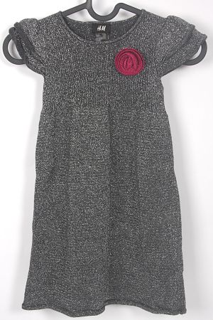 H&M Glitzer Mädchenkleid gr. 110/116