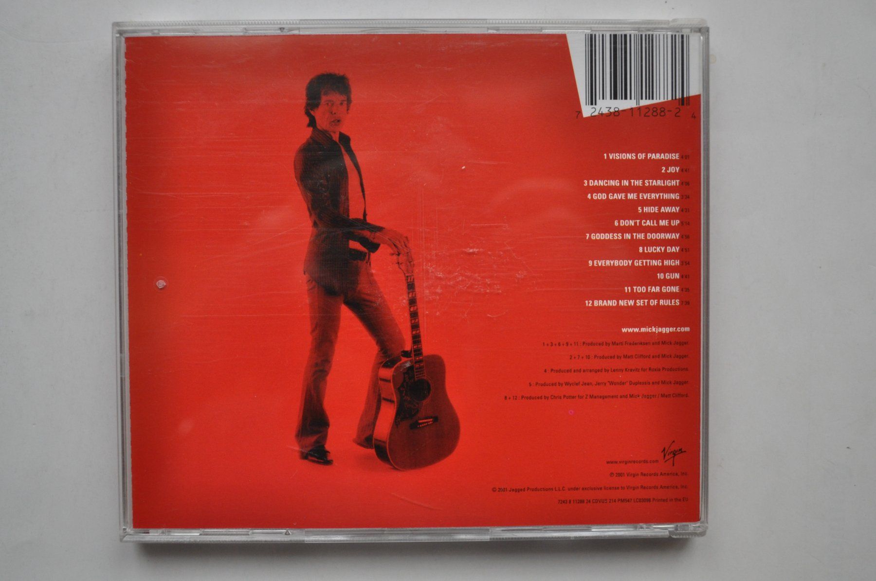CD: Mick Jagger - Coddessinthedoorway – Usato da Marin-Epagnier venduto da Vinil68 1