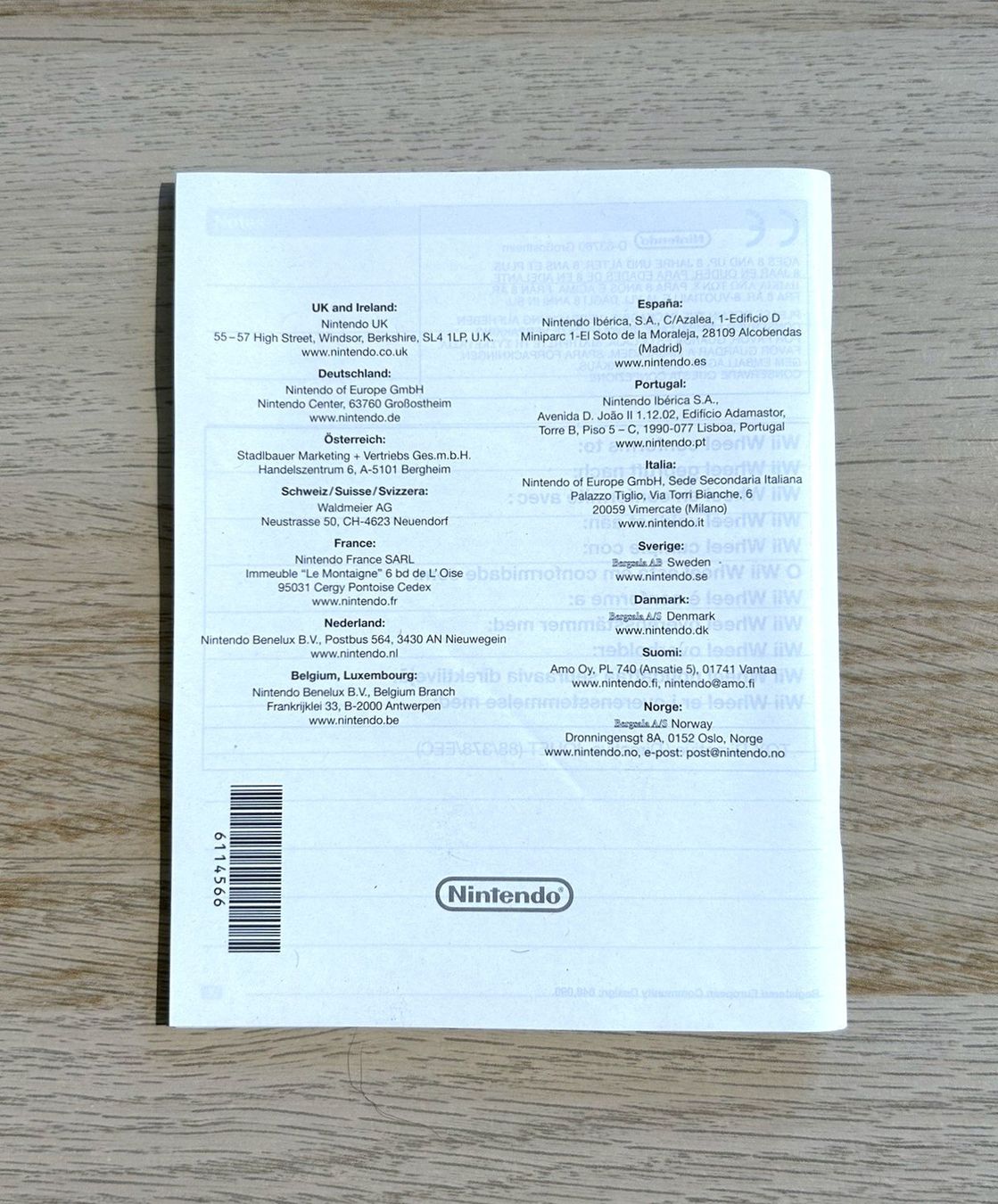 Nintendo Controller: Nintendo Wii Lenkrad Schwarz mit Anleitung – Gebraucht aus St. Gallen von Alpine.Arcade 4