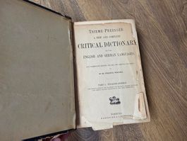 Historisches Englisch–Deutsch Wörterbuch „Thieme‑Preusser“