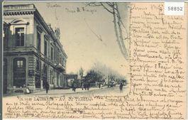 Lausanne - Av. du Theatre - animee