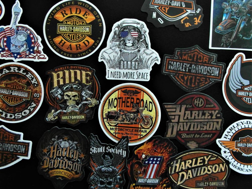 Harley Davidson Aufkleber