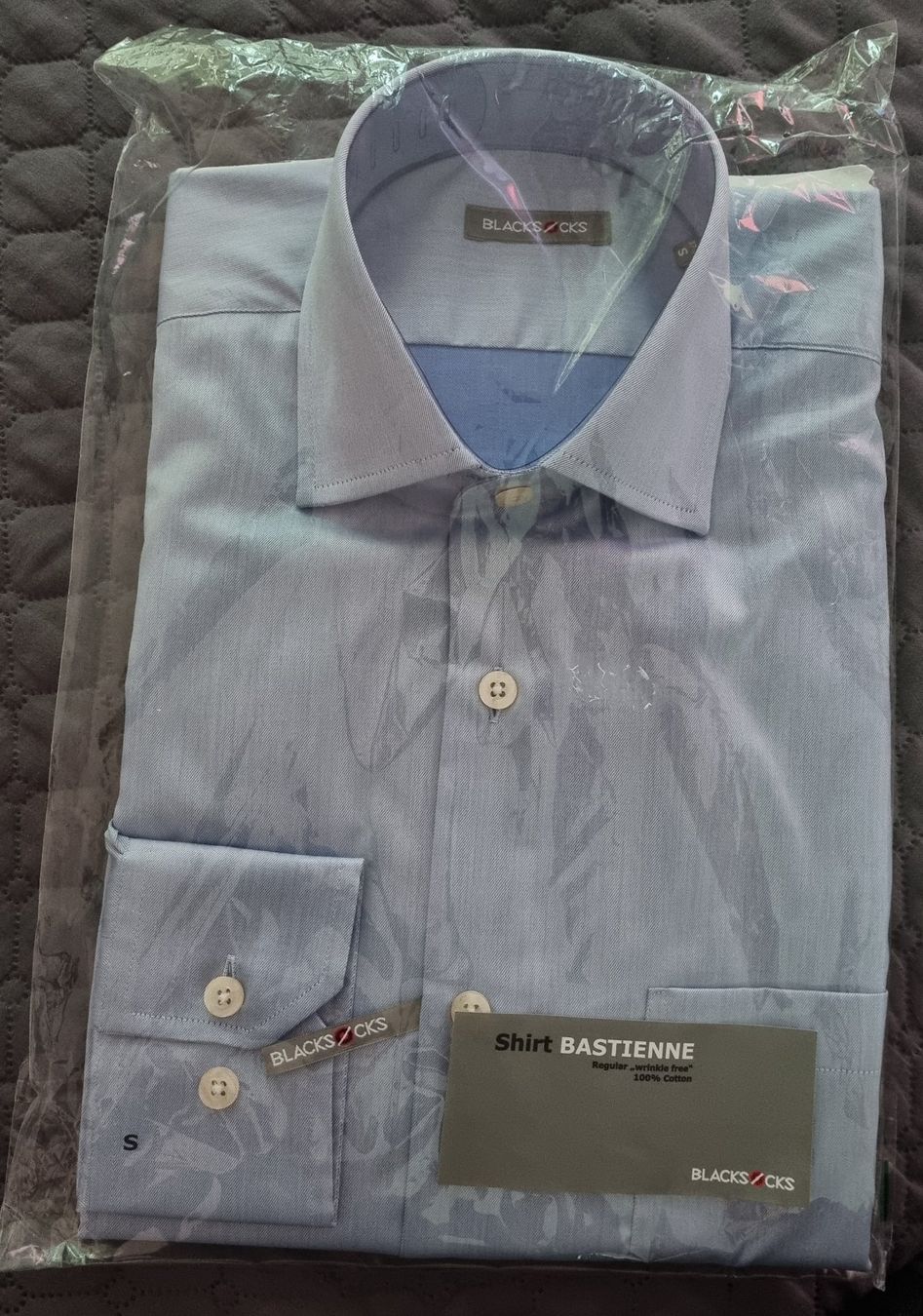 Camicie: 1x Blacksocks Hemd Bastienne Gr. S - Neu! – Nuovo e nell'imballaggio originale da Oftringen venduto da Leleni 1