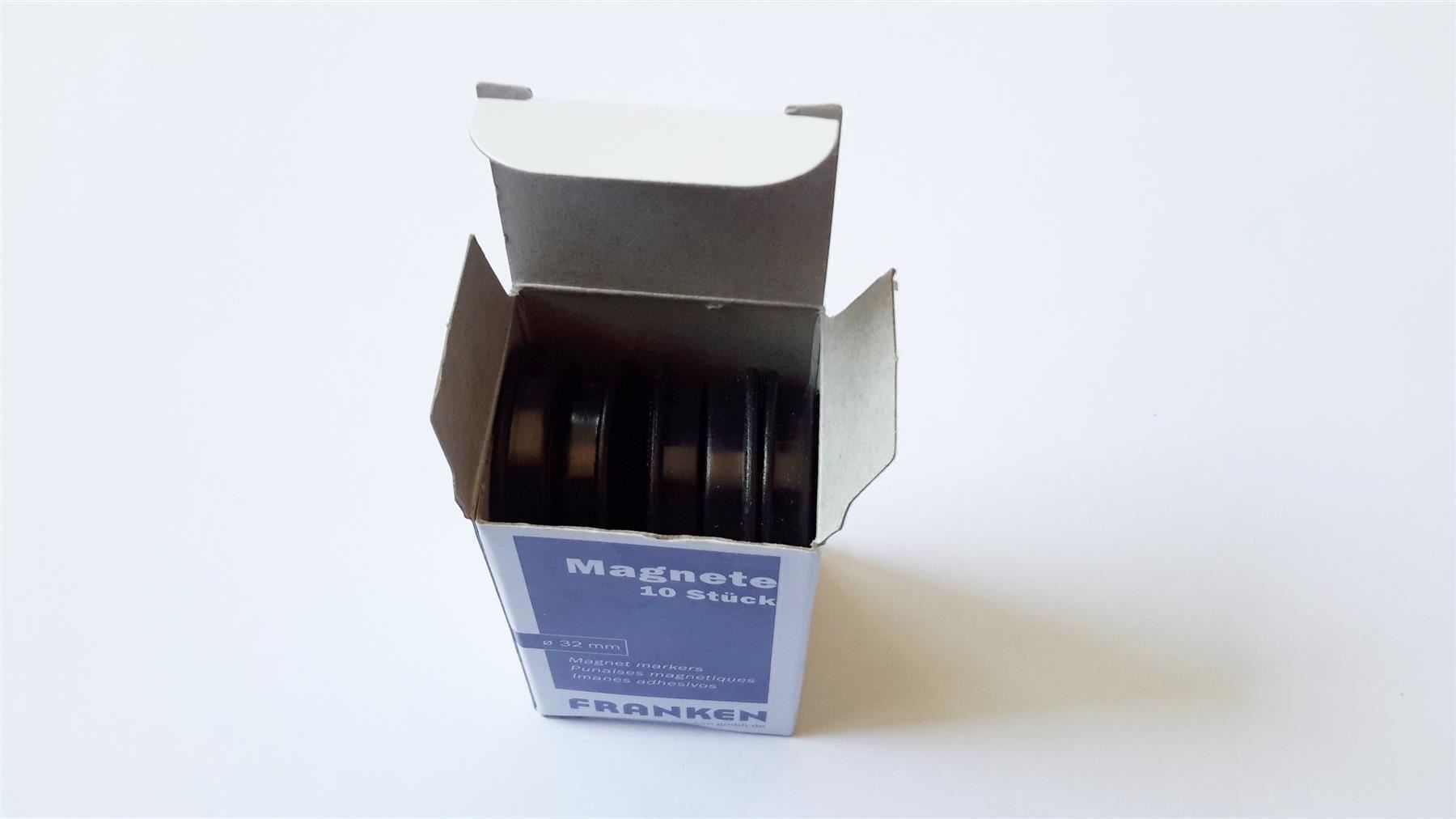 Calamite: Magnete 10 Stück, 32 mm, schwarz – Nuovo e nell'imballaggio originale da St. Gallen venduto da cointec 7