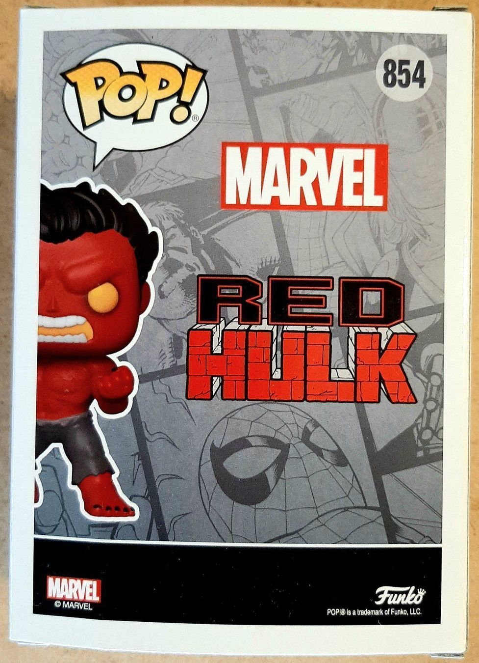 Funko Statuette: Funko Pop Marvel Red Hulk – Nuovo e nell'imballaggio originale da Montet (Glâne) venduto da KOADA 1