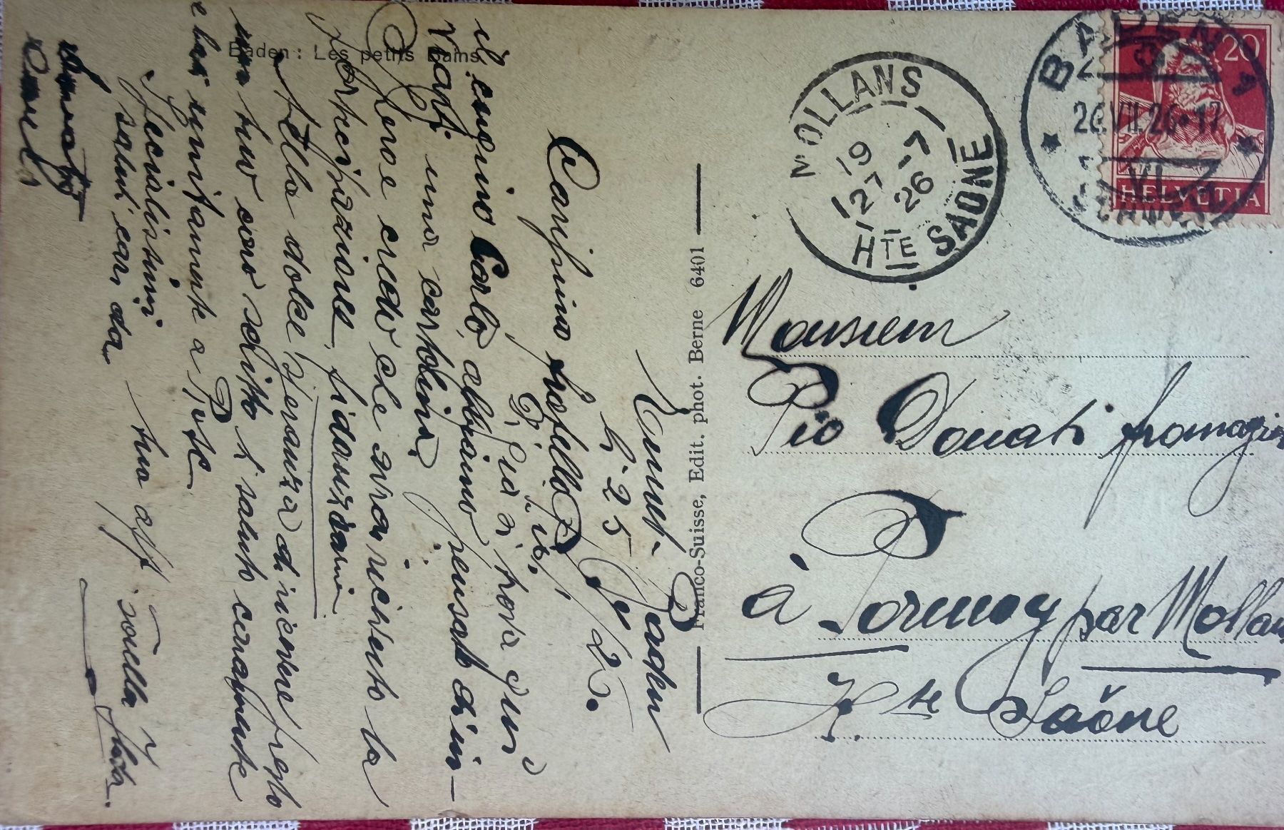 Cartes postales: ENNETBADEN - Kleine Bäder - Ansichtskarte – D'occasion à Tegerfelden par siebenmacky 1