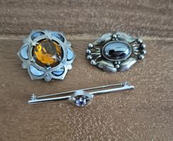 Silberbroschen 2