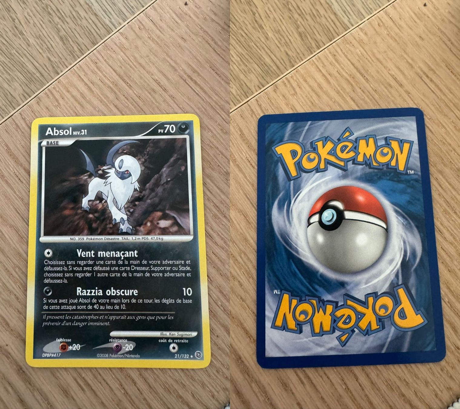 Pokémon Carte collezionabili: Absol 21/132 – Usato da Chavannes-Renens venduto da skywalker1942