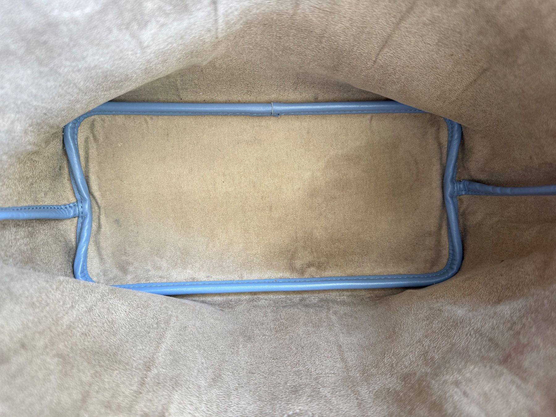 Maison Mollerus Borse da donna: Mollerus Genf Shopper Hellblau – Usato da Remetschwil venduto da Ka95 9