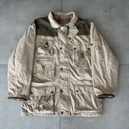 2000s Mulberry England Pocket Cargo Vintage Hunting Jacket