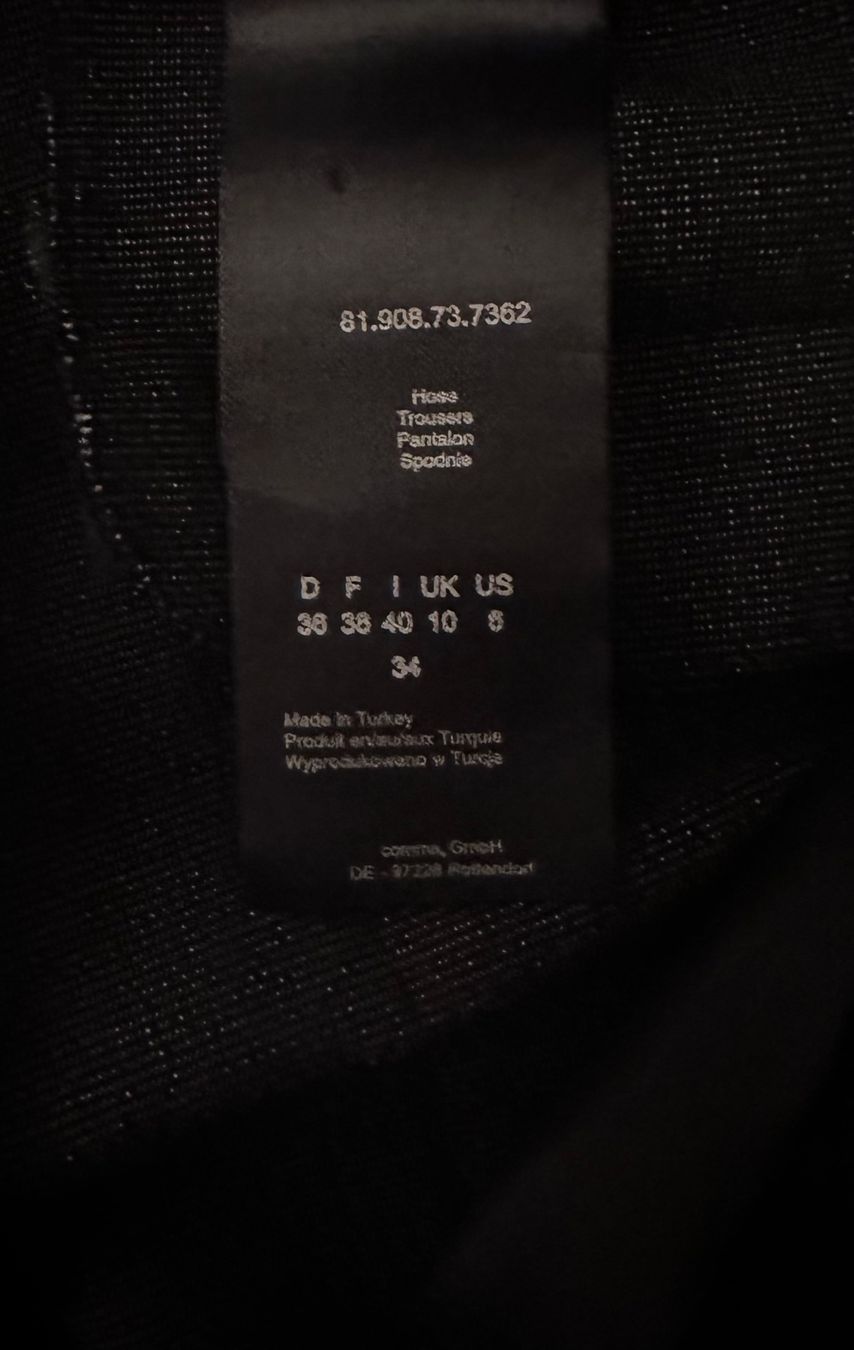 Comma Pantaloni: Comma,7/8 Bundfaltenhose Damen 36 – Usato da Liestal venduto da Ballybs 5